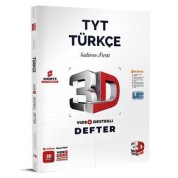 3D Yayınları  TYT Türkçe Video Destekli Defter