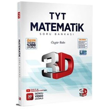 3D Yayınları TYT Matematik Soru Bankası