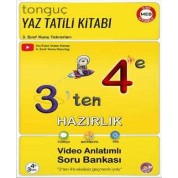 Tonguç Akademi 3`ten 4`e Hazırlık Kitabı Yaz Tatil Kitabı
