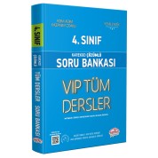 Editör Yayınevi 4. Sınıf Vip Tüm Dersler Soru Bankası Mavi Kitap