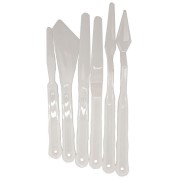 Ceoart Plastik Spatula 6 Lı Set