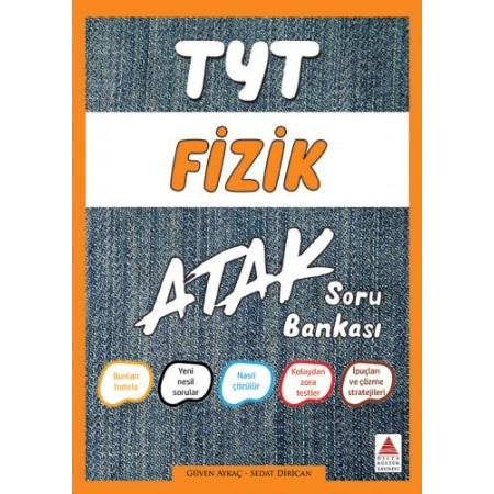 Delta Kültür Yayınevi TYT Fizik Atak Soru Bankası