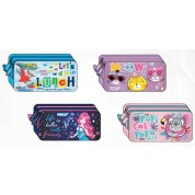 Bubbles Kalem Çantası Metalik Bb-167