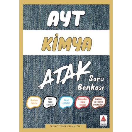 Delta Kültür Yayınevi AYT Kimya Atak Soru Bankası