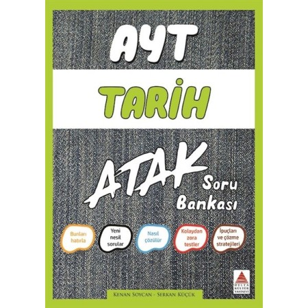 Delta Kültür Yayınevi AYT Tarih Atak Soru Bankası