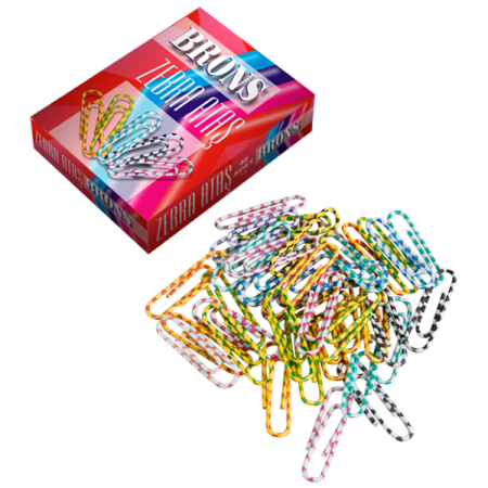Brons Ataş Zebra Renkli 40 LI BR-435
