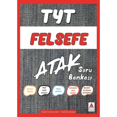 Delta Kültür Yayınevi TYT Felsefe Atak Soru Bankası