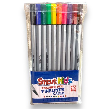 Smart Kıds Fınelıner 10 Lu Pvc Paket