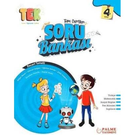 Palme Yayınları 4. Sınıf Tüm Dersler Yeni Nesil Soru Bankası