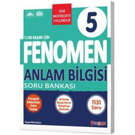 Fenomen Yayınları 5. Sınıf Anlam Bilgisi Soru Bankası