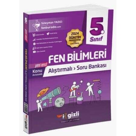 Gizli Yayıncılık 5. Sınıf Fen Bilimleri Konu Anlatımlı Soru Bankası