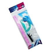 Ark Kırılmaz Çizim Set Flexible Drawing Set 4 Parça