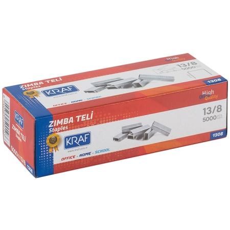 Kraf Zımba Teli 13/8 5000 Adet No:1308