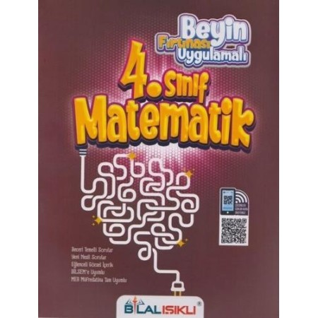 Adım Adım Işıklı Yayınevi Bilal Işıklı 4. Sınıf Matematik Beyin Fırtınası Uygulamalı