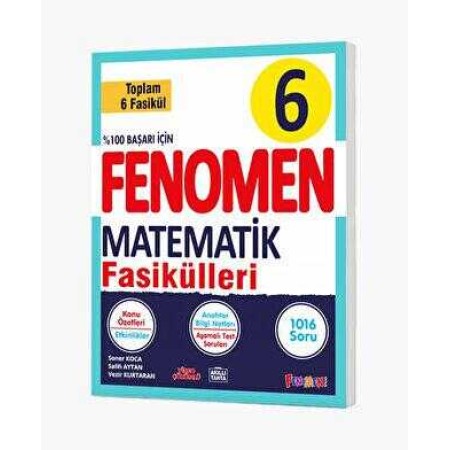 Fenomen Yayınları 6. Sınıf Matematik Fasikül Seti