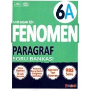 Fenomen Yayınları 6. Sınıf Paragraf A Soru Bankası
