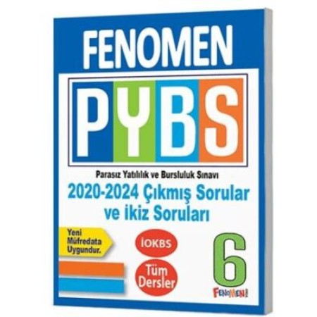 Kurmay Yayınları 6. Sınıf PYBS 2020-2024 Çıkmış Sorular ve İkiz Soruları