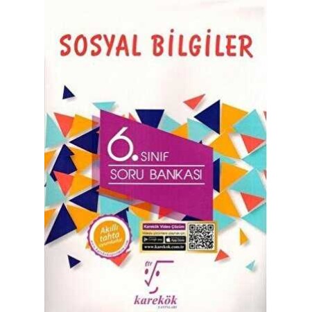 Karekök Yayınları 6. Sınıf Sosyal Bilgiler Soru Bankası