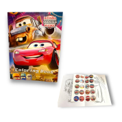 Erl Stickerli İnce Boyama Resimli