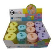 Bafix Kalemtraş Çift Delikli BFX-TS921-2 Bafix Kalemtraş Çift Delikli BFX-TS921-2