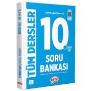 Editör Yayınları 10. Sınıf Tüm Dersler Soru Bankası Vip Mavi 2025 