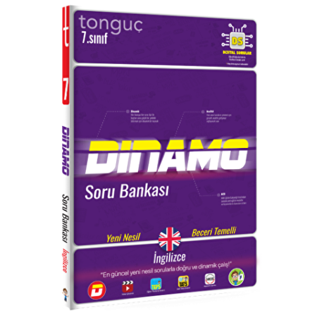 Tonguç Akademi  7. Sınıf İngilizce Dinamo Soru Bankası