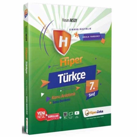 Hiper Zeka 7. Sınıf Hiper Türkçe Konu Anlatımlı Soru Bankası