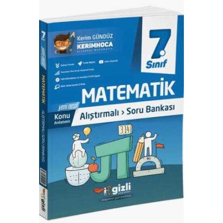 Gizli Yayınları 7. Sınıf Matematik Konu Anlatımlı Soru Bankası
