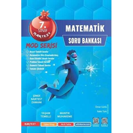 Nartest Yayınevi 7. Sınıf Mod Matematik Soru Bankası
