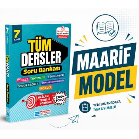 Evrensel İletişim Yayınları 7.Sınıf Tüm Dersler Soru Bankası