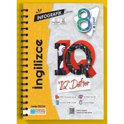 Evrensel İletişim Yayınları 8. Sınıf İnfografik Serisi İngilizce IQ Defter