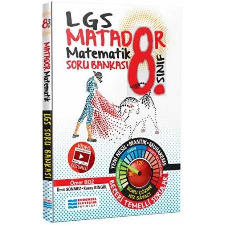Evrensel İletişim Yayınları 8. Sınıf LGS Matador Matematik Soru Bankası