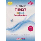 Esen Üçrenk Yayınları 8. Sınıf Liseye Geçiş Sınavı Türkçe Üçrenk Soru Bankası