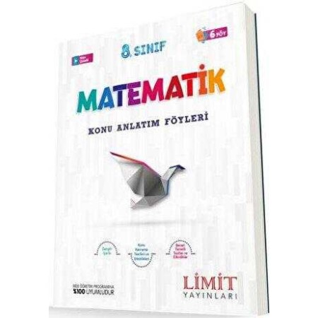Limit Yayınları  8. Sınıf Matematik Konu Anlatım Föyleri