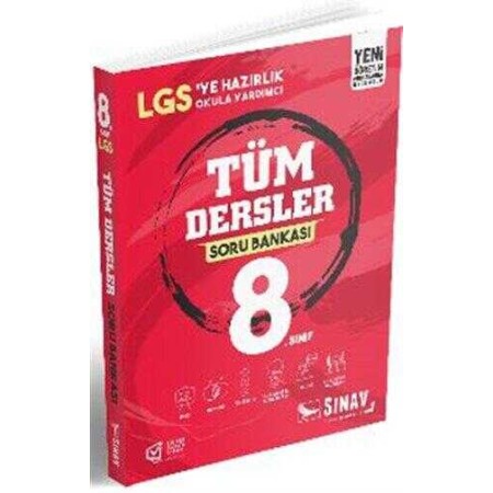 Sınav Yayınları 8. Sınıf LGS Tüm Dersler Soru Bankası