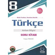 Palme Yayınları 8. Sınıf Türkçe Anlam Bilgisi Soru Kitabı