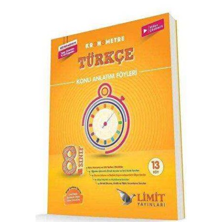 Limit Yayınları 8. Sınıf Türkçe Konu Anlatım Föyleri