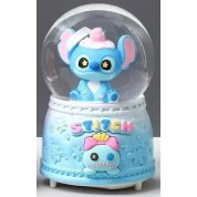 Stitch Işıklı Müzikli Püskürtmeli Büyük Boy Kar Küresi Nrn - Wy24p34-b