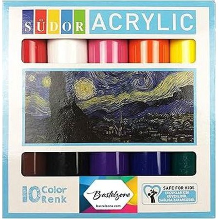 Südor Akrilik Boya Set 10x25 ML