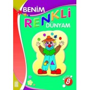 Ata Yayıncılık Benim Renkli Dünyam - Ince Boyama 10 Kitap
