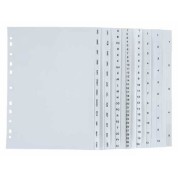 Dosy Seperatör TS110 Gri 1-10 Rakam 297mm x 225mm 