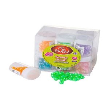 Bu-Bu 6 Renk 12 Mm Yuvarlak Boncuk Bn0002