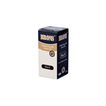 Brons Istampa Mürekkebi Yağlı 30 CC Siyah BR-314
