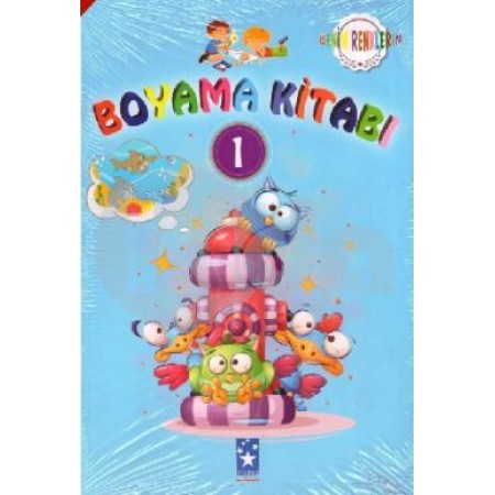 Yıldız yayıncılık Boyama İnce Benim Renklerim (10 Lu)