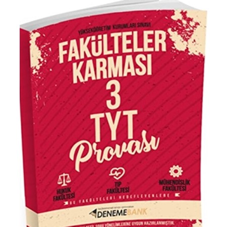 TYT Fakülteler Karması 3 Fasikül Deneme Sınavı