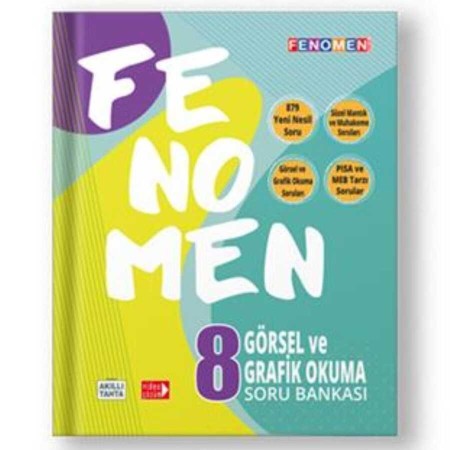 Kurmay Yayınları 8. Sınıf Fenomen Görsel ve Grafik Okuma Soru Bankası