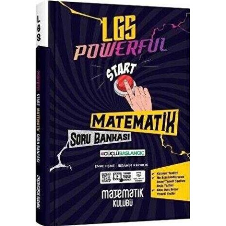 Matematik Kulübü 8. Sınıf LGS Powerful Start Matematik Soru Bankası