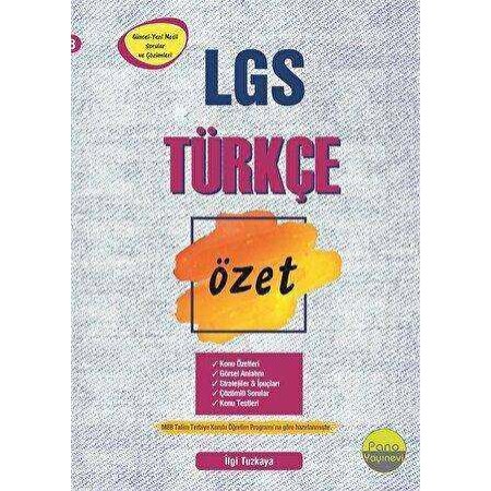 Delta Kültür Yayınları 8. Sınıf Türkçe Özet Liselere Hazırlık