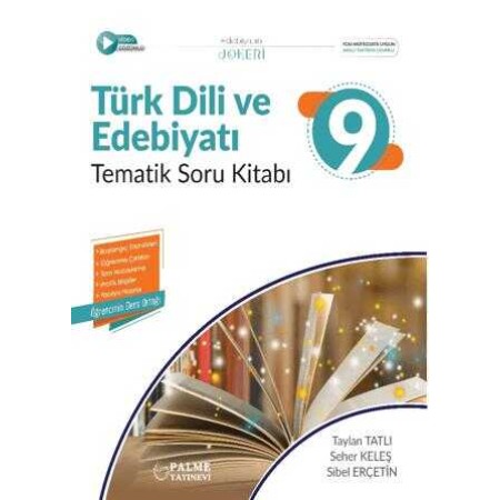 Palme Yayınları 9. Sınıf Türk Dili Edebiyatı Soru Kitabı Tematik