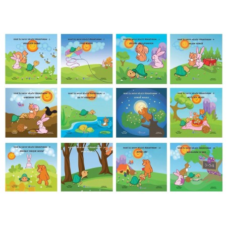 Tosbiyle Hayat Bilgisi Öğreniyorum (12 Kitap)